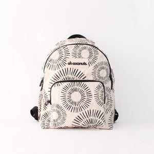 The Nixon backpack travel backpack that folds into front pocket