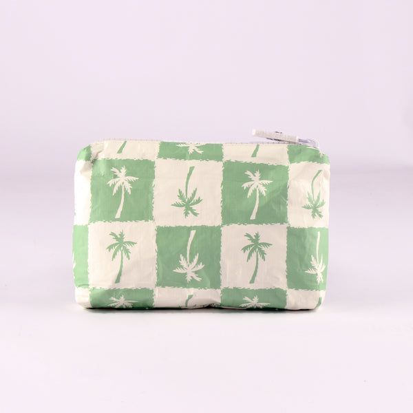 Wallet Pouch - Green Palms - oh coconuts.
