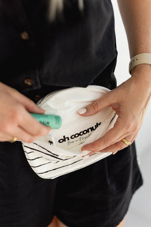 Australia bum bag with inside zip pocket for easy access water resistant material