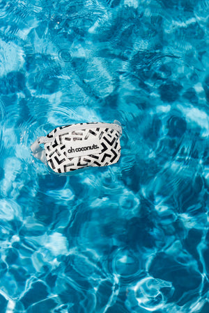 Floating australia bum bag koa water resistant with aqua blue water