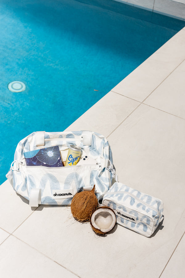 Duffel Bag - Blue Arches - oh coconuts.
