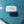 Bathroom cosmetic bag floating in aqua pool in water resistant material