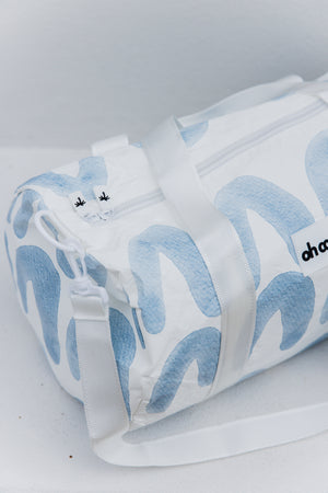 Blue Arch Duffel + Cosmetic BUNDLE