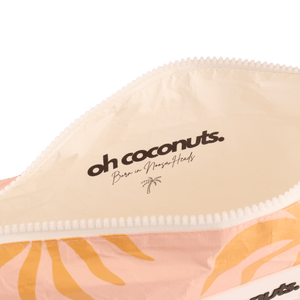 Wet | Dry Pouch | Large | Pink Palms