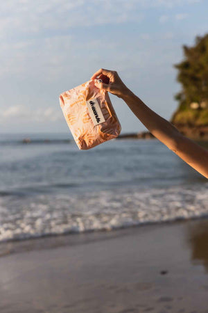 Wet | Dry Pouch | Medium | Pink Palms